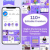 110+ New Digital Marketing Templates- Made in Canva