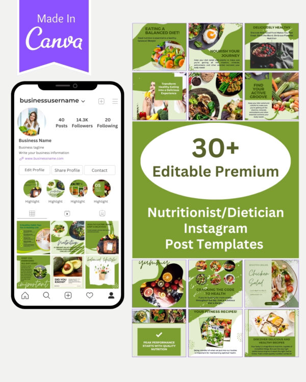 35 NutritionistDietician Instagram Insta Post