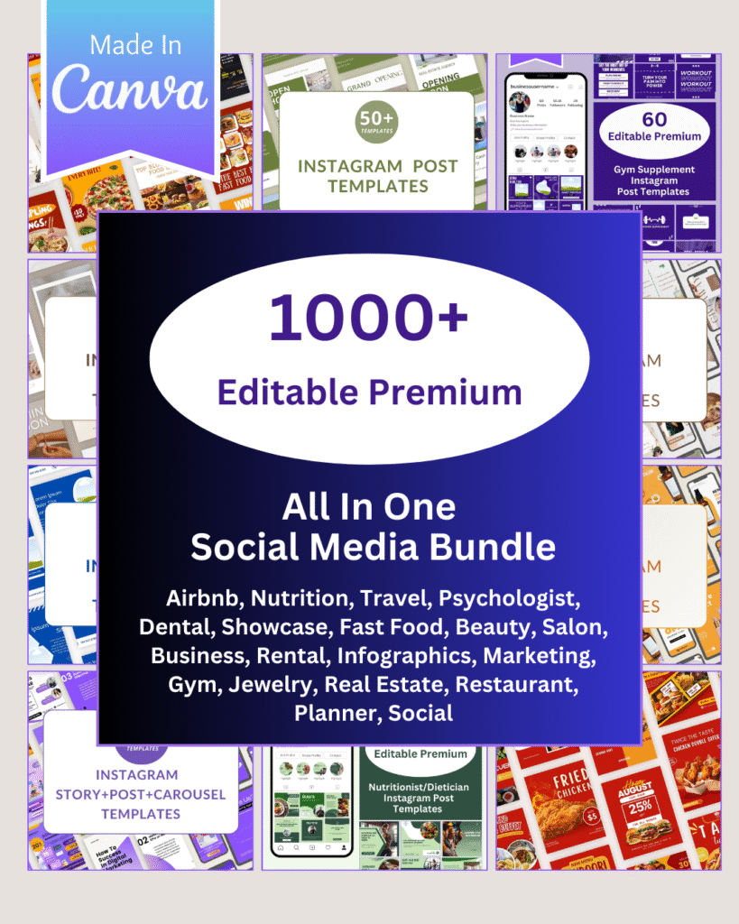 Airbnb, Nutrition, Travel, Psychologist, Dental, Showcase, FastFood, Beauty, Salon, Business, Rental, Infographics, Marketing, Gym, Jewelry, RealEstate, Restaurant, Planner, Social