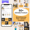 50+ Showcase Your Brand Instagram Post Carousel Templates - Canva Editable