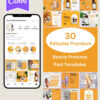 Beauty Products Insta Post Square Format (Instagram Post)