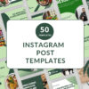 NutritionistDietician Instagram Post Templates Canva Templates