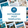 40 Travel Instagram Post Templates