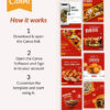 60+ Fast Food Instagram Post & Story Canva Editable Templates